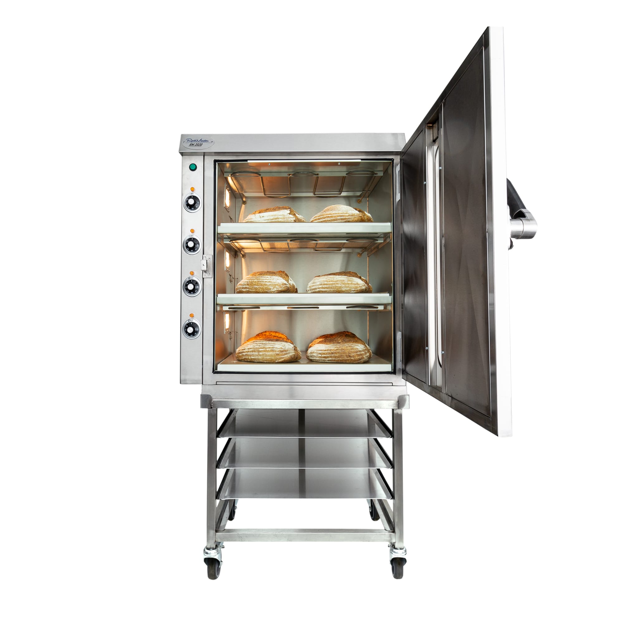 RackMaster RM2020 steenoven op onderstel